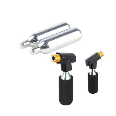 Alat CO2 Inflator s uloškom za skladištenje Easy Presta i Schrader ventil kompatibilna za biciklističku pumpu za cestu